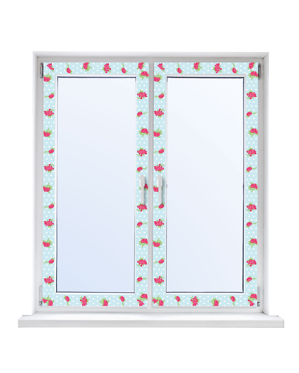 Fenstyle Rosen-Fensterrahmenfolie